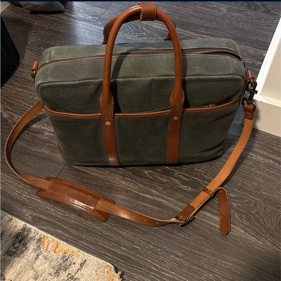 Briefcase - Satchel and Page - Aviator Brief - Picture 1 of 4